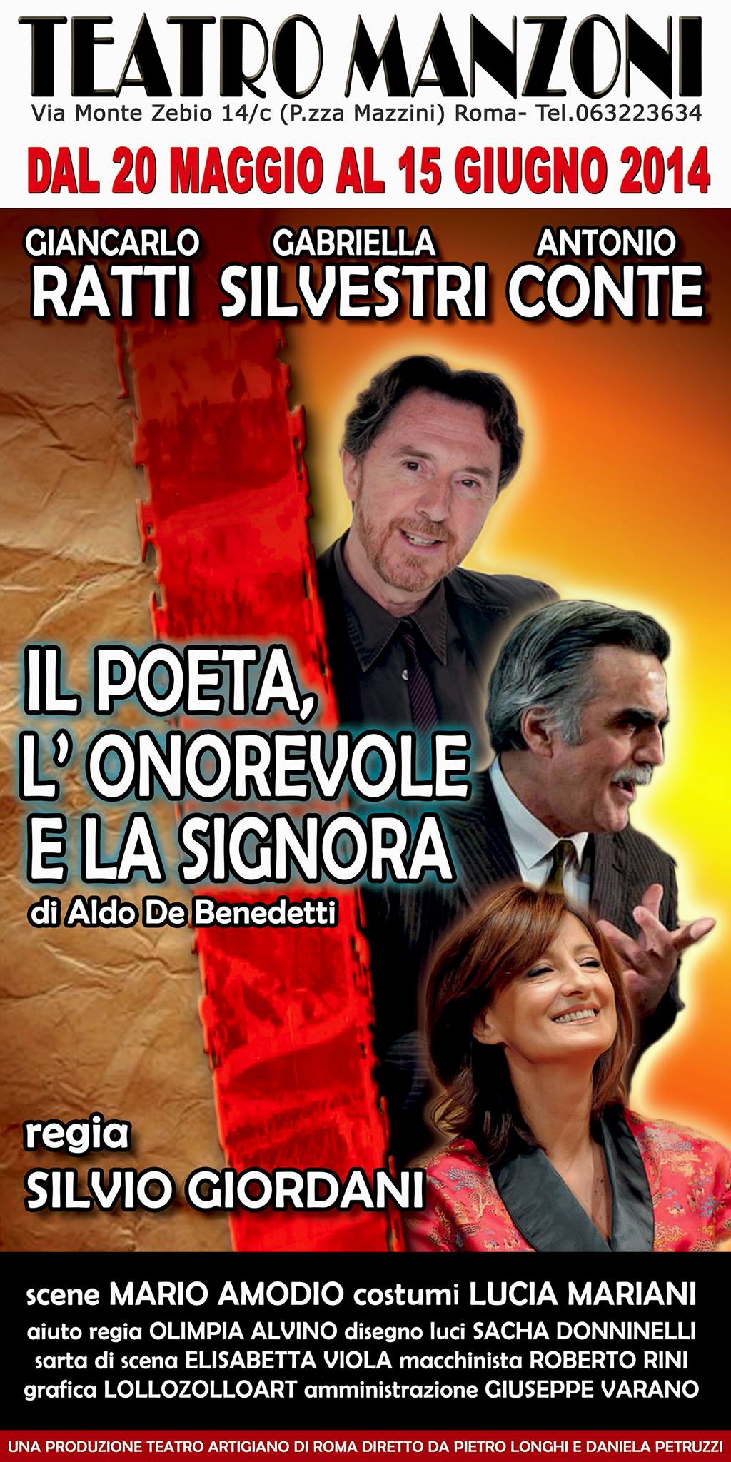 Il poeta, l'onorevole e la signora